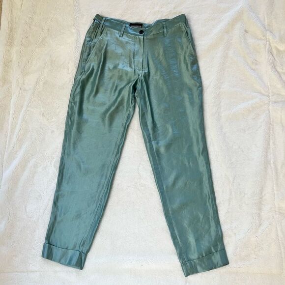 ANN DEMEULEMEESTER High-waisted straight leg trousers Size FR 38 / US 6 - Picture 5 of 16
